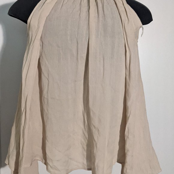 XS Boho Anthropologie Bell-Sleeved Top *NWT* - Picture 4 of 5